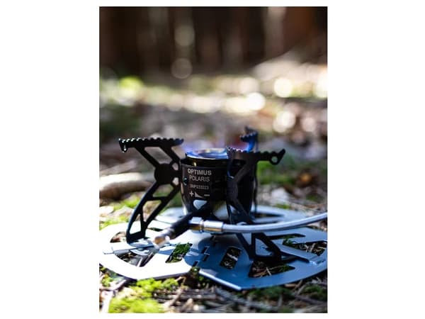 Optimus 8021083, Komfyrbunn, Aluminium, Sort, 57 g, 21 cm