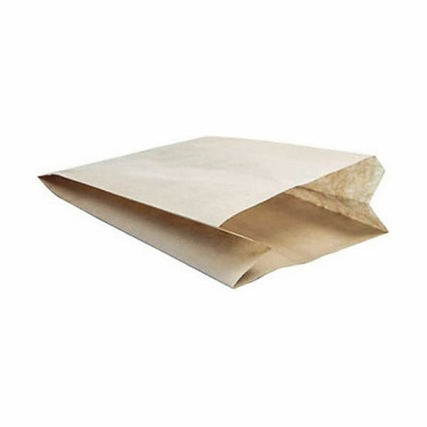 Genanvendelig madpose Algon kraftpapir 16 x 24 cm Engangsanvendelse 20 Dele (24 enheder)