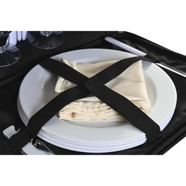 Picknick set DKD Home Decor 43 x 23 x 29 cm Marinblå