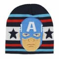 Miniatyrbild 4 av 6: Barnmössa Captain America The Avengers Mörkblå