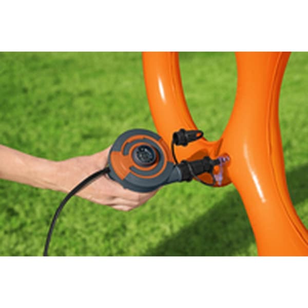 Bestway Elektrisk Pump med Inplugg och Tändare 490 Liter/Minut Uppblåsbar och Camping 62142