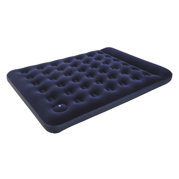 Bestway Dubbilsäng med Fotpumpas 203x152x28 cm Uppblåsbar och Camping 67226