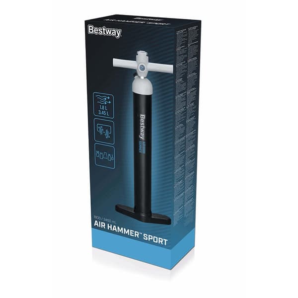 Bestway Handpump Sport 25x10,5x65 cm Uppblåsbar och Camping 62227