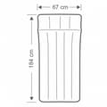 Miniatyrbillede 6 af 6: Luftmadras Intex 67 x 17 x 184 cm (6 enheder)