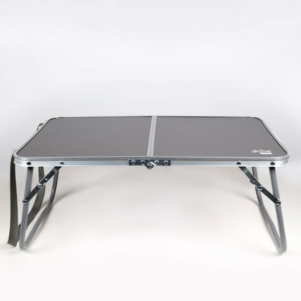 Sammenklappeligt bord Aktive Camping Antracit 60 x 25 x 40 cm (4 enheder)