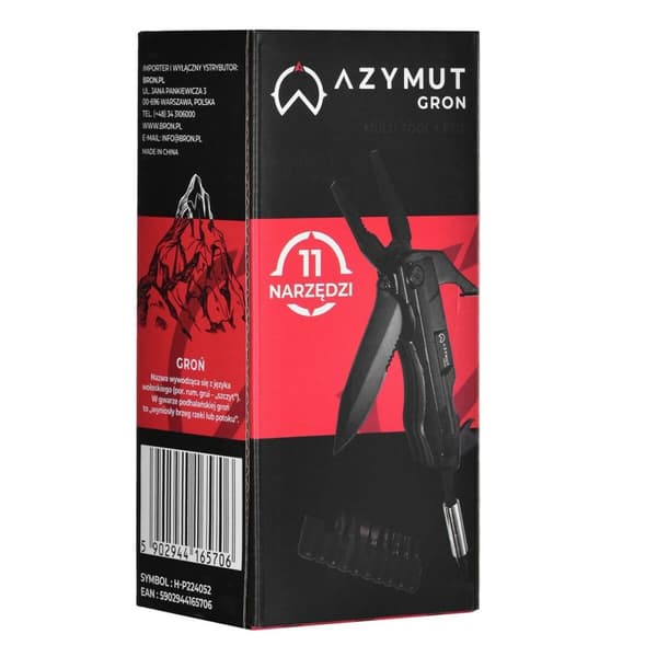 Multi-purpose kniv Azymut H-P224052 Sort