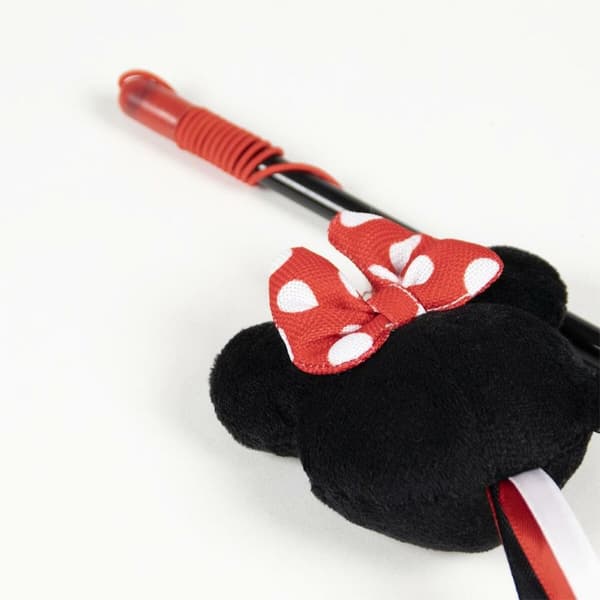 Legetøj til katte Minnie Mouse Sort 3,0 x 7,0 x 46,0 cm Plastik