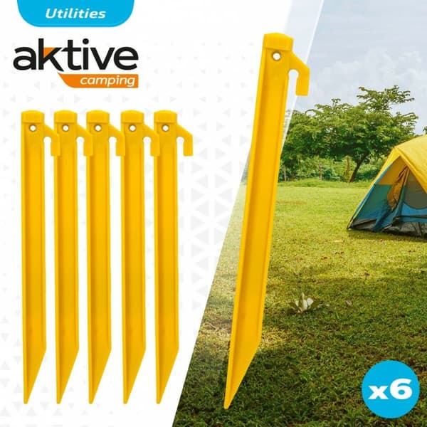 Campingpinne Aktive 6 Deler (24 enheter)