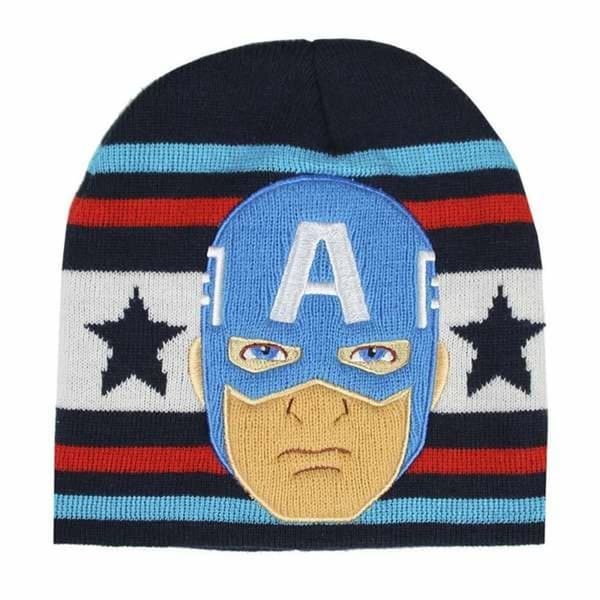 Barnehatt Captain America The Avengers Mørkeblå