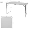 Miniatyrbilde 4 av 6: Klappbord Aktive 120 x 70 x 60 cm
