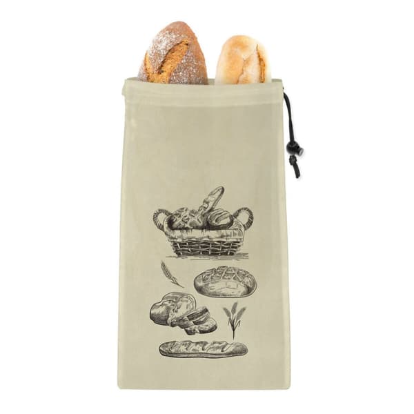 Uudelleenkäytettävä ruokapussisetti Quttin Leipä TNT (Non Woven) 2 Kappaletta 25 x 45 cm (36 Osaa)