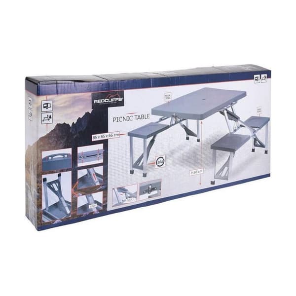 Bordsett med stoler Redcliffs 85,5 x 65 x 66 cm