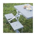 Miniatyrbilde 4 av 5: Bordsett med stoler Redcliffs 85,5 x 65 x 66 cm