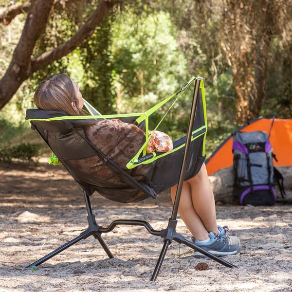 Sammenleggbar Campingstol Med Huske Kamprock InnovaGoods