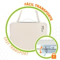 Miniatyrbilde 5 av 5: Klappbord Aktive Krem 60 x 25 x 40 cm (4 enheter)