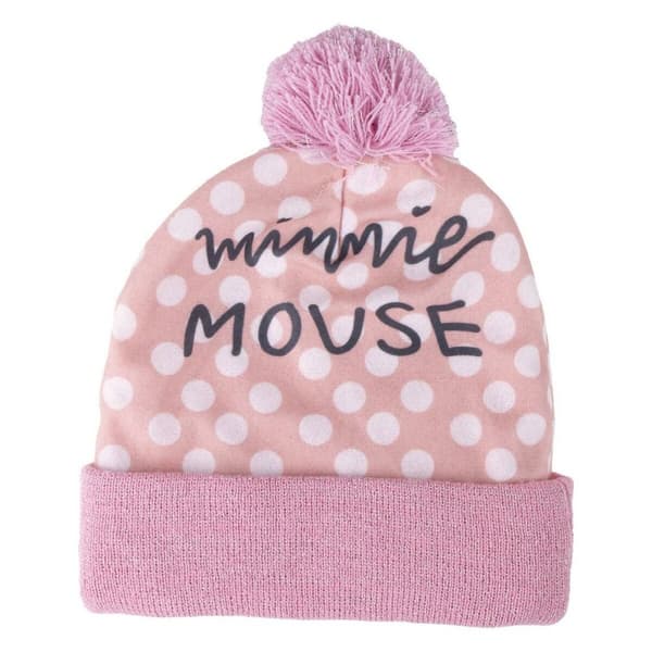Hat & Vanter Minnie Mouse Lyserød 2 Dele