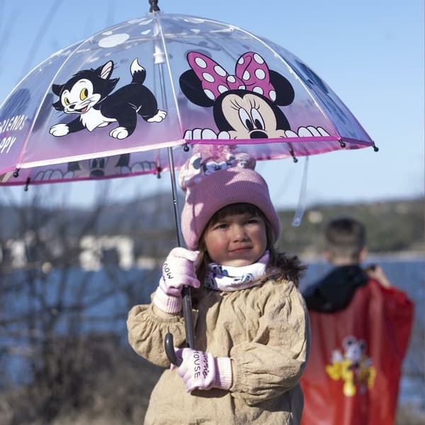 Hat & Vanter Minnie Mouse Lyserød 2 Dele