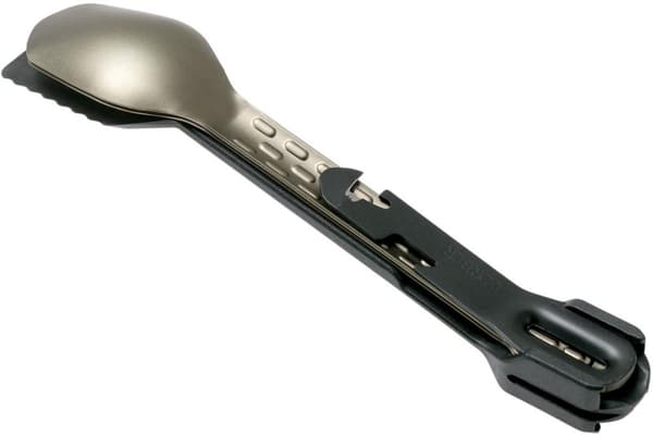 GERBER COMPLEAT FLAT,  bestickset Gerber, spork aluminium