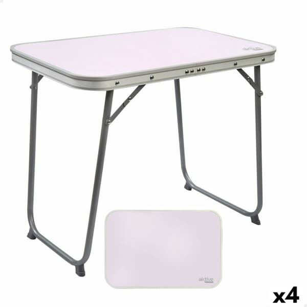 Sammenklappeligt bord Aktive 60 x 50 x 40 cm (4 enheder)
