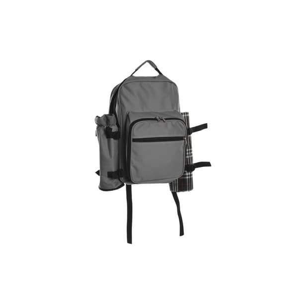 Pikniksetti DKD Home Decor 28,5 x 20 x 39 cm Tumman harmaa