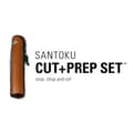 Miniatyrbild 3 av 10: GSI SANTOKU CUT + PREP SET ,  matlagningskniv camping, vikbar skärbräda
