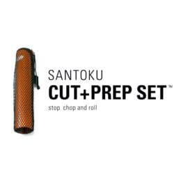 GSI SANTOKU CUT + PREP SET ,  matlagningskniv camping, vikbar skärbräda