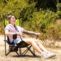 Miniatyrbillede 3 af 11: Sammenklappelig lounger-campingstol Kampfort InnovaGoods
