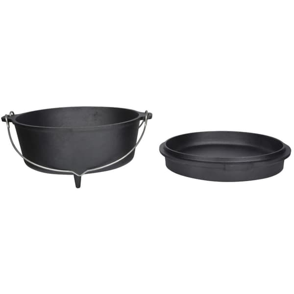 Esschert Design Holländsk ugn 6,5 L svart FF235