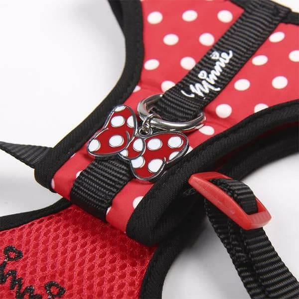 Hundsele Minnie Mouse Röd