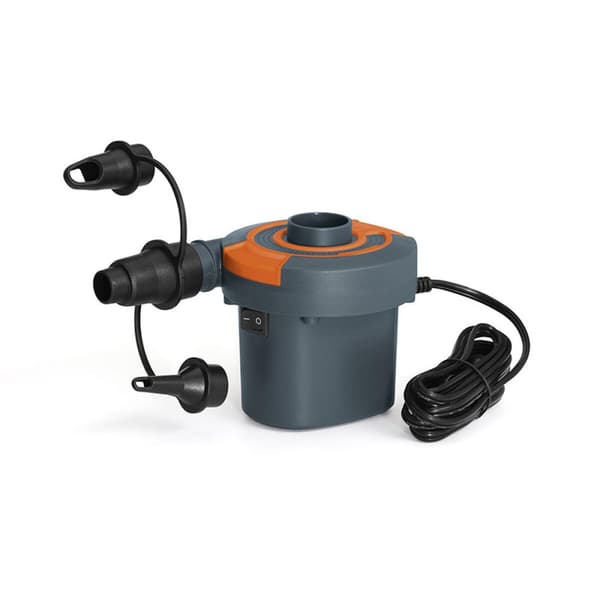 Bestway Elektrisk Pump med Inplugg och Tändare 490 Liter/Minut Uppblåsbar och Camping 62142