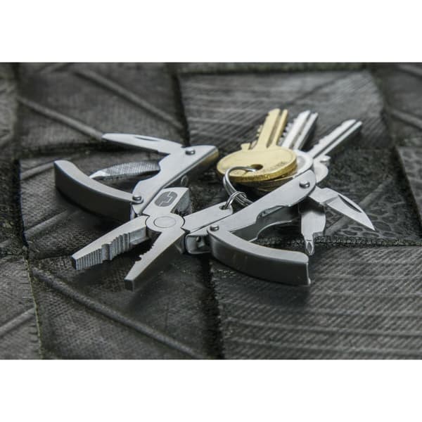 Multi-purpose kniv True Scarab7 tu204k 7 i 1 Sølv
