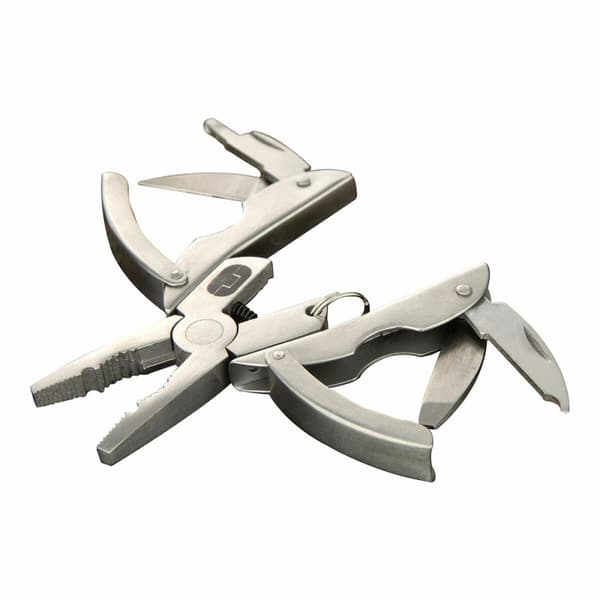Multi-purpose kniv True Scarab7 tu204k 7 i 1 Sølv