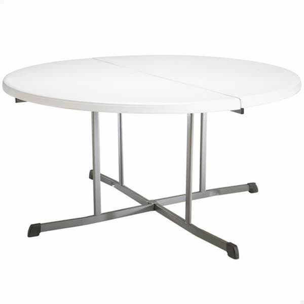 Taitettava Pöytä Lifetime Ø 152 cm Pyöreä