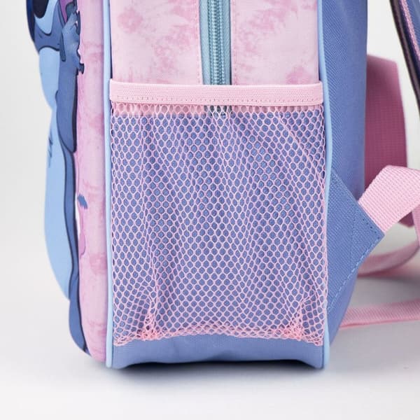 Koululaukku Stitch Pinkki 25,0 x 10,0 x 31,0 cm