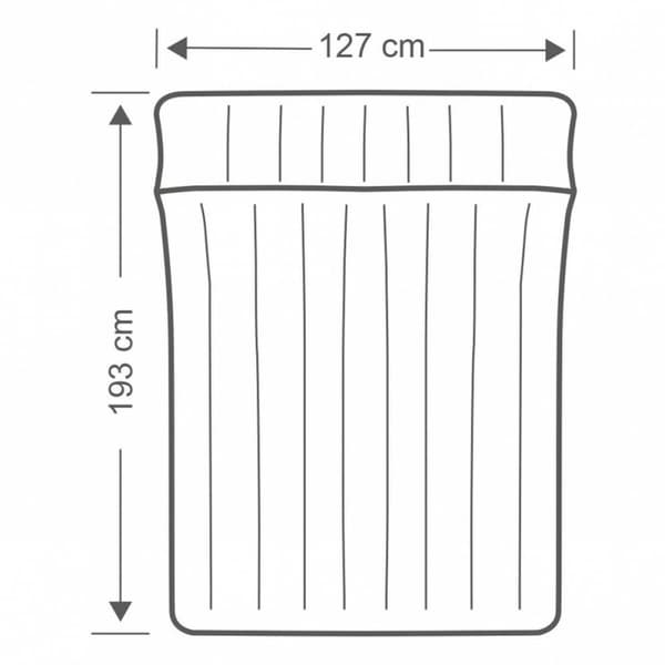 Luftmadras Intex 127 x 24 x 193 cm (3 enheder)
