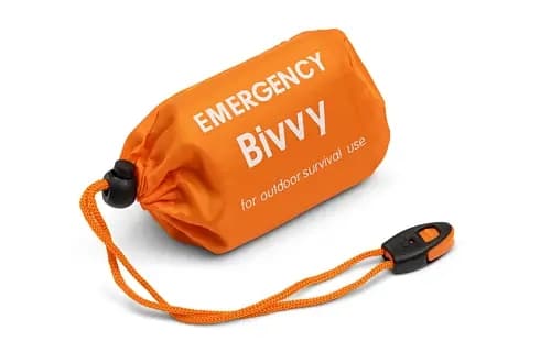 BRIV EMERGENCY BIVY 215 x 90 cm, värmereflekterande säck för nödsituation