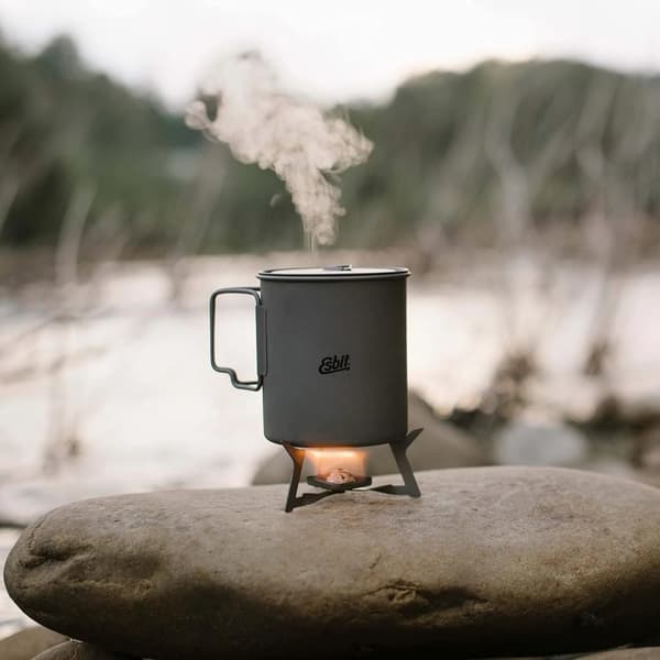 ESBIT TITANIUM POT 750 ML, esbit kokärl titanium, Esbit kastrull titan