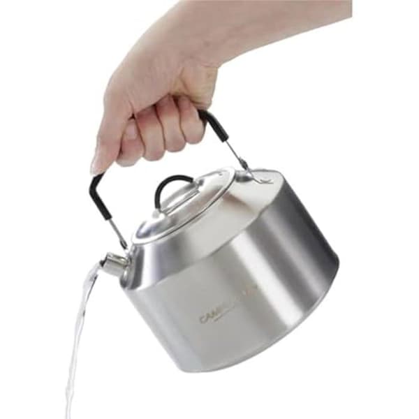 Vattenkokare - CAMPINGAZ - 2197186 - Rostfritt stål - 1,5 L - Silikonhandtag