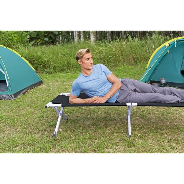 Bestway Aluminium Säng Maxvikt 110 kg 190x64x42 cm Camping 68065