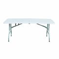 Miniatyrbillede 2 af 4: Marbueno - Foldable Table - Resina - Hvid 180X70X74 cm - Catering, Strand & Camping