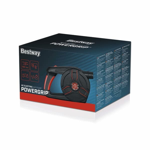 Bestway Sähkökäyttöinen Ilmapumppu 20,3x12,3x12,4 cm 1100 L/min 62258