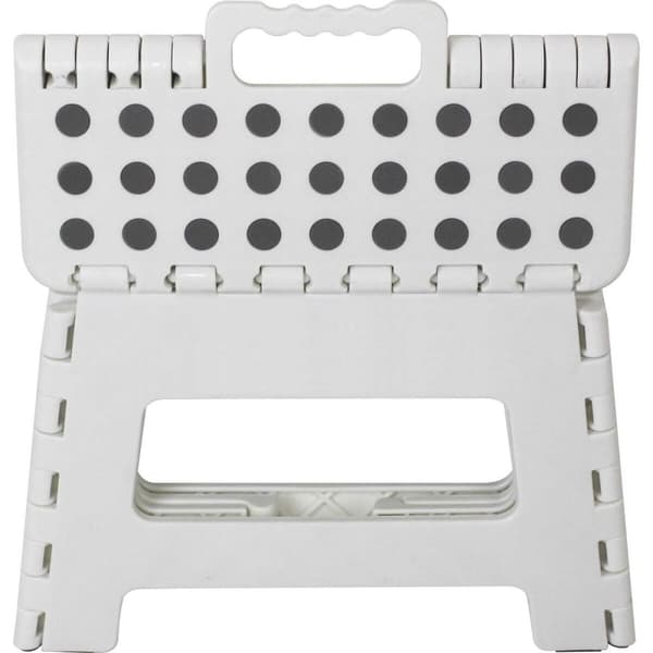 Taburete Plegable Plástico Color Surtido 33x26,5x27 cm Jardín 10534