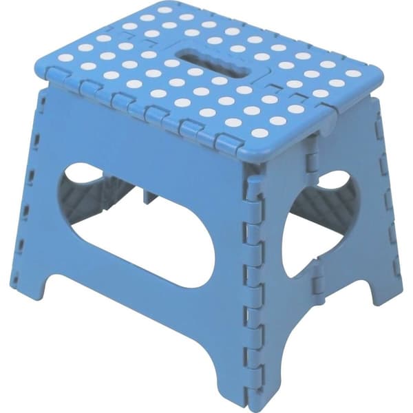 Taburete Plegable Plástico Color Surtido 33x26,5x27 cm Jardín 10534