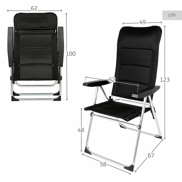 Polstrede Campingstol Colorbaby
