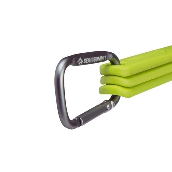 Sea To Summit Camp Cutlery, Svart, Grön, 31 g