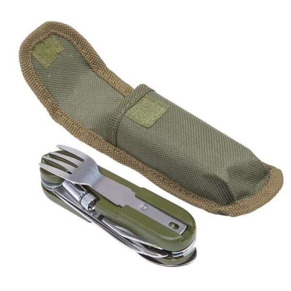 Uteservering - Ej specificerad - Camping - Rostfritt stål - Fällbar - Med LED