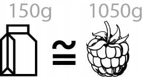 BINDBÆR sorte frysetørrede gryn - lækker frysetørret frugt - 100g