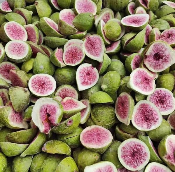 Frysetørret figen halv lækker frugt 500g - frysetørret frugt