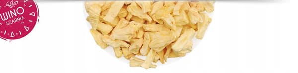 Frysetørrede ananasstykker - lækker frysetørret frugt - 100g
