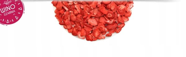 Jordgubbsskivor frystorkad läcker frukt 50g
